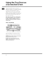 Предварительный просмотр 10 страницы Hotpoint UY46X/2 Instructions For Installation And Use Manual