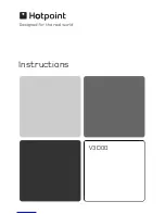 Preview for 1 page of Hotpoint V3D00 Instructions Manual