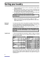 Preview for 8 page of Hotpoint V3D00 Instructions Manual