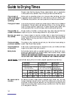 Preview for 12 page of Hotpoint V3D00 Instructions Manual