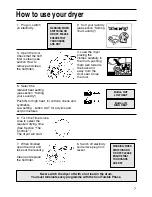 Preview for 7 page of Hotpoint V3D01 Instructions For Installation And Use Manual