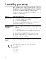 Preview for 14 page of Hotpoint V3D01 Instructions For Installation And Use Manual