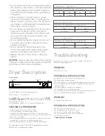 Preview for 3 page of Hotpoint V4D 01 P Instruction Booklet