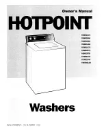 Предварительный просмотр 1 страницы Hotpoint VBSR 1070 Owner'S Manual