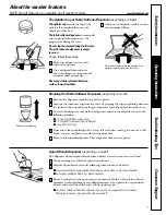 Предварительный просмотр 7 страницы Hotpoint VBSR3100 Owner'S Manual