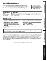 Предварительный просмотр 15 страницы Hotpoint VBSR3100 Owner'S Manual