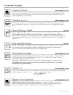 Preview for 12 page of Hotpoint VBSR3100G0WW Owner'S Manual