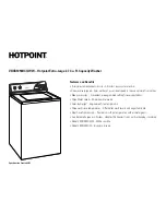 Предварительный просмотр 2 страницы Hotpoint VBXR1090DCC Dimensions And Installation Information