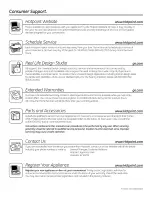 Предварительный просмотр 12 страницы Hotpoint VLSR1090G0WW Owner'S Manual