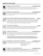 Preview for 24 page of Hotpoint VLSR1090G3WW Owner'S Manual