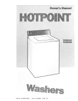 Hotpoint VVSR1040 Owner'S Manual предпросмотр