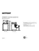 Предварительный просмотр 1 страницы Hotpoint VVSR1040VWW Specification