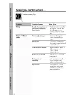 Предварительный просмотр 18 страницы Hotpoint VWXR4100T Owner'S Manual