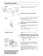 Предварительный просмотр 4 страницы Hotpoint WD21 Instructions For Use Manual