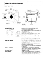 Предварительный просмотр 6 страницы Hotpoint WD21 Instructions For Use Manual