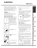 Предварительный просмотр 3 страницы Hotpoint WD640 Instructions Manual