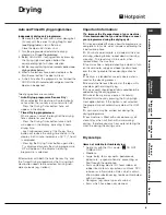 Preview for 9 page of Hotpoint WD640 Instructions Manual