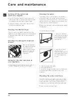 Предварительный просмотр 12 страницы Hotpoint WDD 740 A Instructions For Use Manual