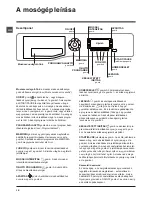 Предварительный просмотр 16 страницы Hotpoint WDD 9640 Instructions For Use Manual