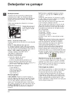 Preview for 32 page of Hotpoint WDD 9640 Instructions For Use Manual