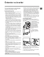 Preview for 33 page of Hotpoint WDD 9640 Instructions For Use Manual