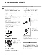 Предварительный просмотр 46 страницы Hotpoint WDD 9640 Instructions For Use Manual