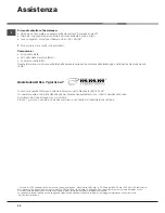 Предварительный просмотр 48 страницы Hotpoint WDD 9640 Instructions For Use Manual