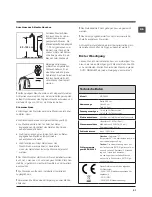 Предварительный просмотр 51 страницы Hotpoint WDD 9640 Instructions For Use Manual