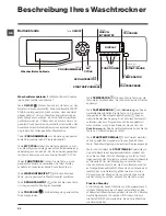 Preview for 52 page of Hotpoint WDD 9640 Instructions For Use Manual