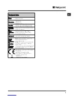 Preview for 5 page of Hotpoint WDD960A Instructions For Use Manual