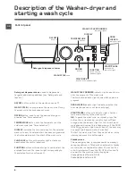 Preview for 8 page of Hotpoint WDF 740 P Instructions For Use Manual