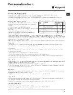 Предварительный просмотр 9 страницы Hotpoint WDF 760 A Instructions For Use Manual