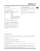 Preview for 7 page of Hotpoint WDL 5290 A Instructions For Use Manual