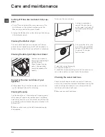 Preview for 12 page of Hotpoint WDL 5290 A Instructions For Use Manual