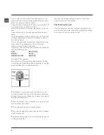 Предварительный просмотр 4 страницы Hotpoint WDL 5490 Instructions For Use Manual