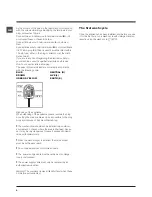 Предварительный просмотр 4 страницы Hotpoint WDUD 9640 Instructions For Use Manual