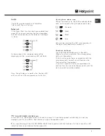 Предварительный просмотр 7 страницы Hotpoint WF 561 P Instructions For Use Manual