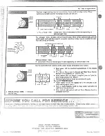 Предварительный просмотр 2 страницы Hotpoint WLW2330A Operating Instructions