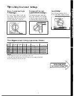 Предварительный просмотр 5 страницы Hotpoint WLW331OB Use And Care Manual