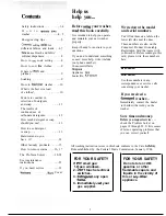 Preview for 2 page of Hotpoint WLW3500B Use And Care Manual