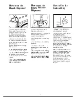 Preview for 8 page of Hotpoint WLW3500B Use And Care Manual