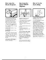 Preview for 8 page of Hotpoint WLW3700B Use And Care Manual