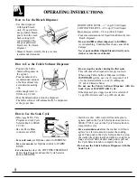 Preview for 8 page of Hotpoint WLW5700R Use And Care Manual