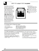 Preview for 14 page of Hotpoint WLW5700R Use And Care Manual