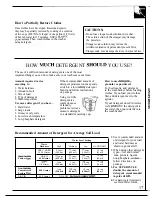 Preview for 17 page of Hotpoint WLW5700R Use And Care Manual