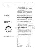 Предварительный просмотр 13 страницы Hotpoint WM26 Instructions For Use Manual