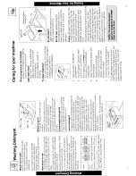 Предварительный просмотр 10 страницы Hotpoint WM33 User Handbook Manual