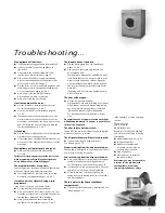 Предварительный просмотр 17 страницы Hotpoint WM81 Instruction Manual