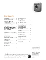 Предварительный просмотр 3 страницы Hotpoint WM82 Instruction Manual