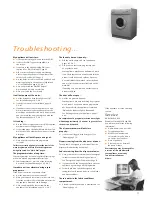 Предварительный просмотр 17 страницы Hotpoint WM82 Instruction Manual